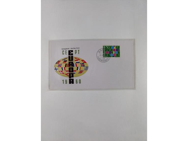 1949/79, postfrische und zusätzlich gestempelte Sammlung, in den Hauptnummern komplett, einschließlich Vor- und Mitläufern, d