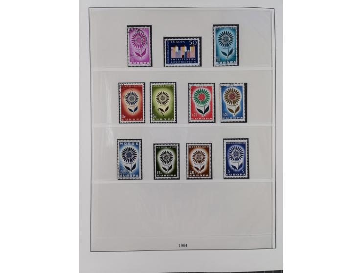 1949/79, postfrische und zusätzlich gestempelte Sammlung, in den Hauptnummern komplett, einschließlich Vor- und Mitläufern, d