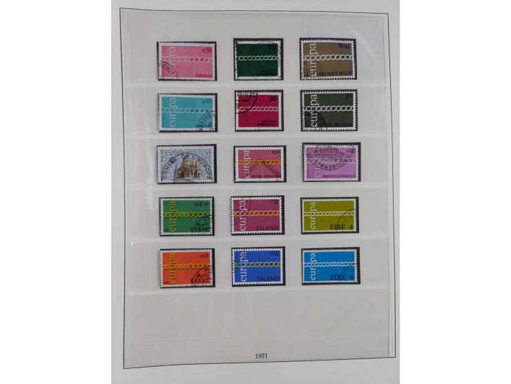 1949/79, postfrische und zusätzlich gestempelte Sammlung, in den Hauptnummern komplett, einschließlich Vor- und Mitläufern, d