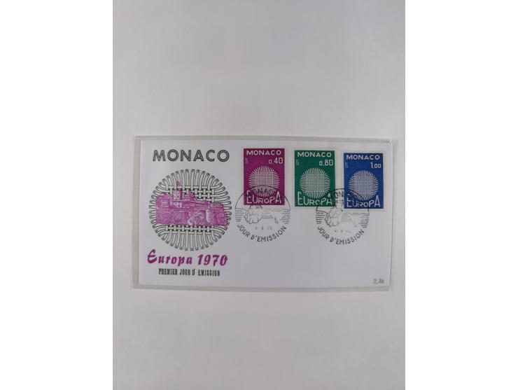 1949/79, postfrische und zusätzlich gestempelte Sammlung, in den Hauptnummern komplett, einschließlich Vor- und Mitläufern, d