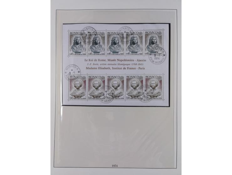 1949/79, postfrische und zusätzlich gestempelte Sammlung, in den Hauptnummern komplett, einschließlich Vor- und Mitläufern, d