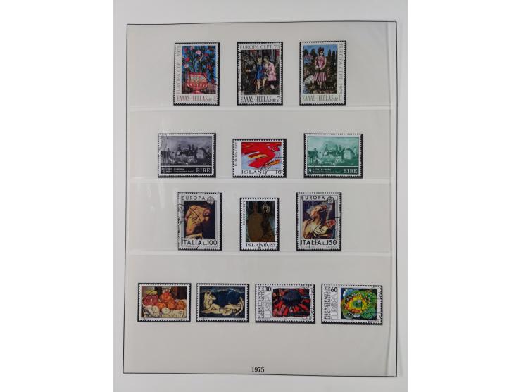 1949/79, postfrische und zusätzlich gestempelte Sammlung, in den Hauptnummern komplett, einschließlich Vor- und Mitläufern, d