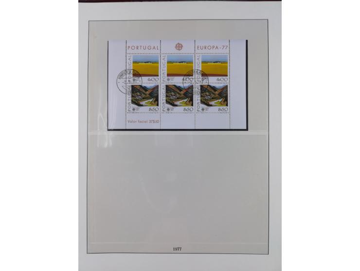 1949/79, postfrische und zusätzlich gestempelte Sammlung, in den Hauptnummern komplett, einschließlich Vor- und Mitläufern, d