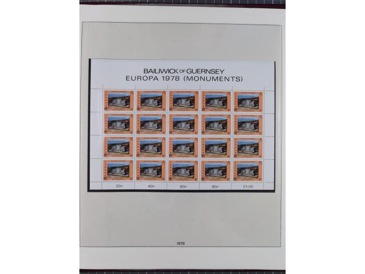 1949/79, postfrische und zusätzlich gestempelte Sammlung, in den Hauptnummern komplett, einschließlich Vor- und Mitläufern, d