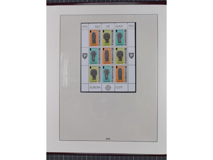 1949/79, postfrische und zusätzlich gestempelte Sammlung, in den Hauptnummern komplett, einschließlich Vor- und Mitläufern, d