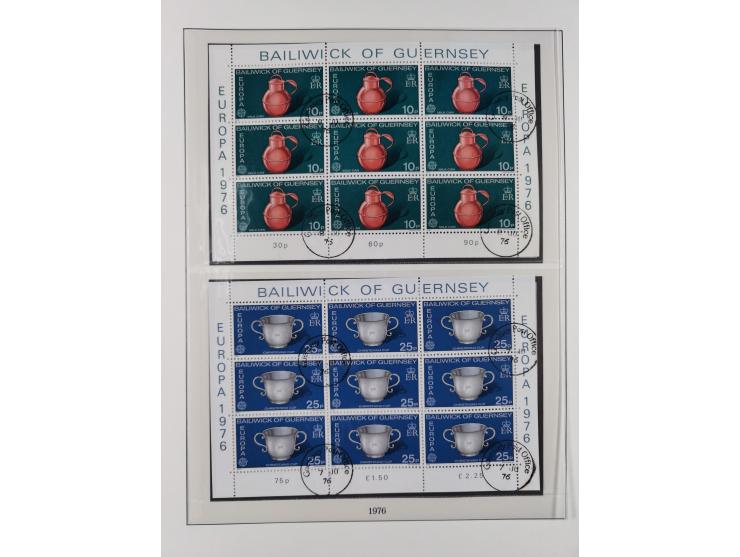 1949/79, postfrische und zusätzlich gestempelte Sammlung, in den Hauptnummern komplett, einschließlich Vor- und Mitläufern, d