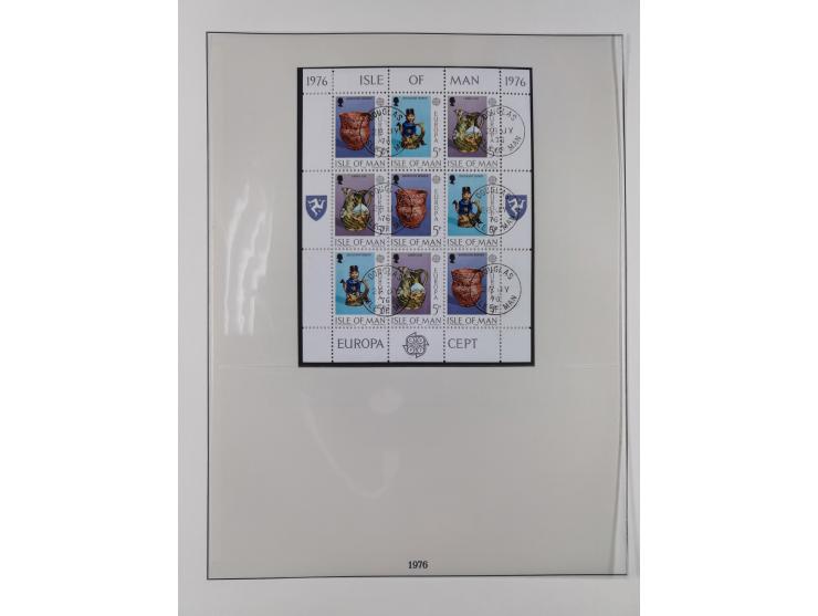 1949/79, postfrische und zusätzlich gestempelte Sammlung, in den Hauptnummern komplett, einschließlich Vor- und Mitläufern, d