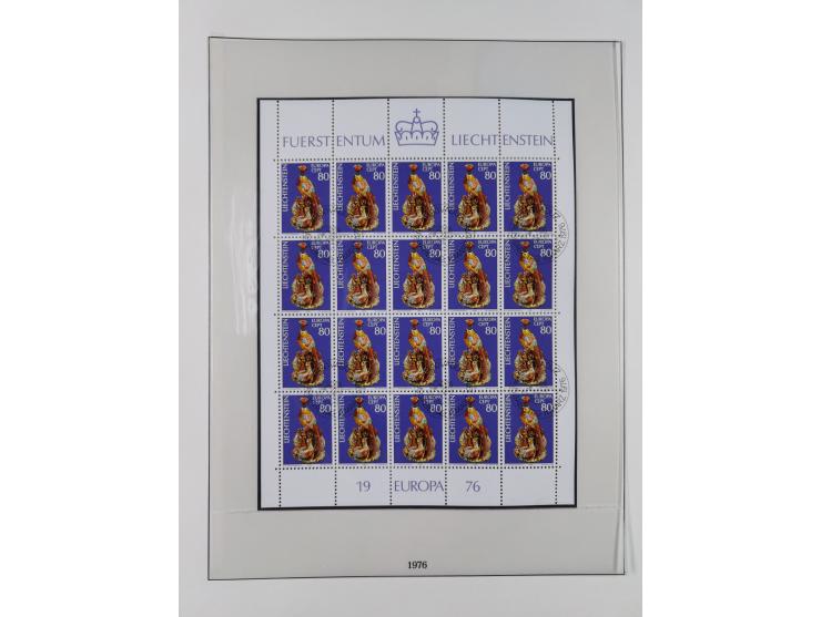 1949/79, postfrische und zusätzlich gestempelte Sammlung, in den Hauptnummern komplett, einschließlich Vor- und Mitläufern, d