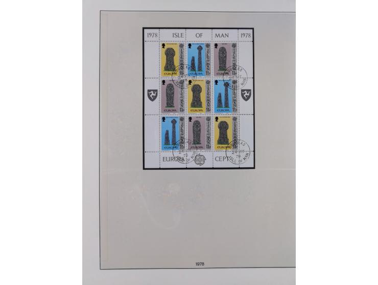 1949/79, postfrische und zusätzlich gestempelte Sammlung, in den Hauptnummern komplett, einschließlich Vor- und Mitläufern, d