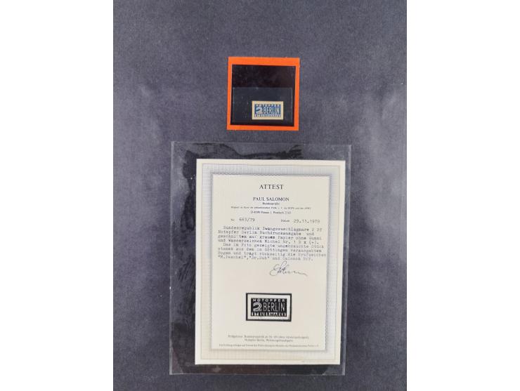 1948/56, postfrische, ungebrauchte und gestempelte alte Sammlung; etliche hundert Werte, alles ausführlich beschriftet, dabei