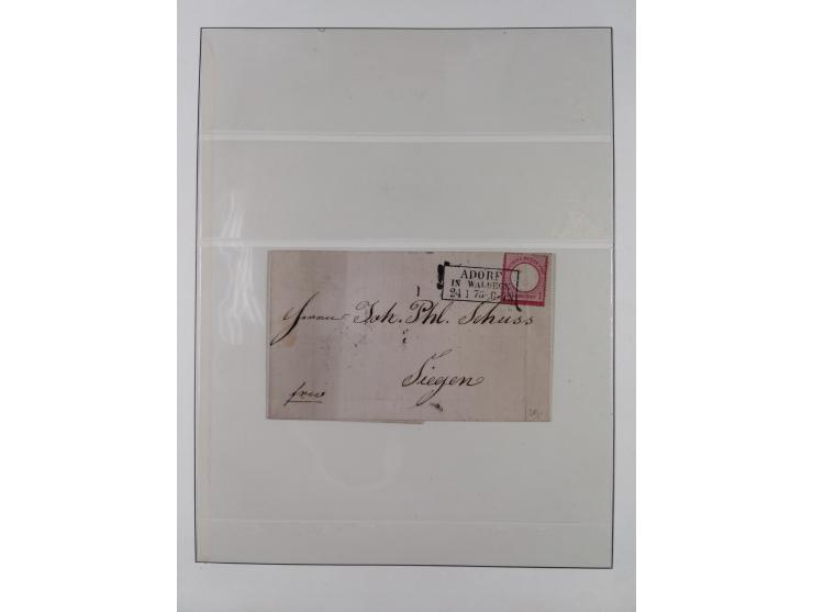 1900/45, reichhaltige gestempelte Sammlung, teils spezialisiert mit einigen Besonderheiten und Belegen, dabei u.a. Mi. 66, 30
