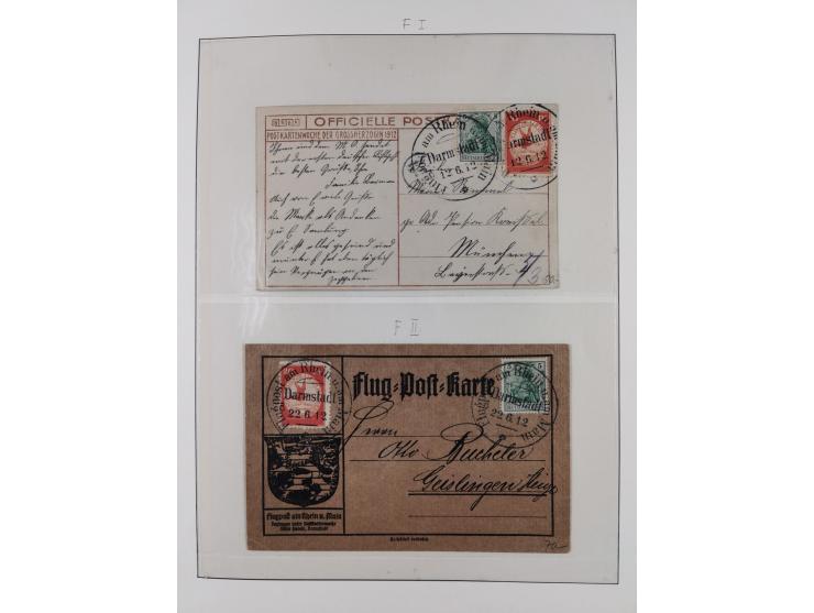 1900/45, reichhaltige gestempelte Sammlung, teils spezialisiert mit einigen Besonderheiten und Belegen, dabei u.a. Mi. 66, 30