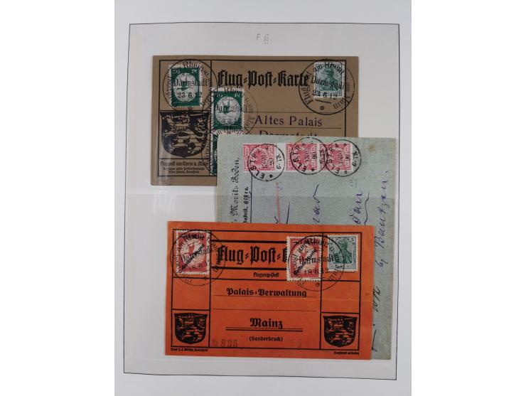 1900/45, reichhaltige gestempelte Sammlung, teils spezialisiert mit einigen Besonderheiten und Belegen, dabei u.a. Mi. 66, 30