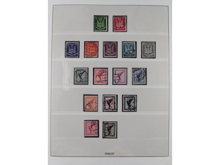 1900/45, reichhaltige gestempelte Sammlung, teils spezialisiert mit einigen Besonderheiten und Belegen, dabei u.a. Mi. 66, 30