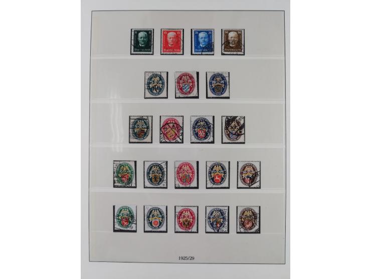 1900/45, reichhaltige gestempelte Sammlung, teils spezialisiert mit einigen Besonderheiten und Belegen, dabei u.a. Mi. 66, 30
