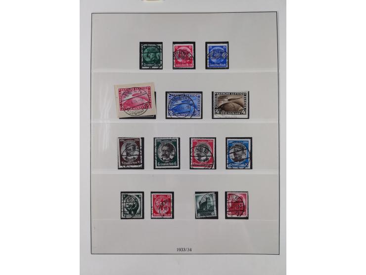 1900/45, reichhaltige gestempelte Sammlung, teils spezialisiert mit einigen Besonderheiten und Belegen, dabei u.a. Mi. 66, 30