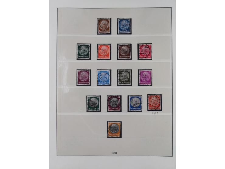 1900/45, reichhaltige gestempelte Sammlung, teils spezialisiert mit einigen Besonderheiten und Belegen, dabei u.a. Mi. 66, 30