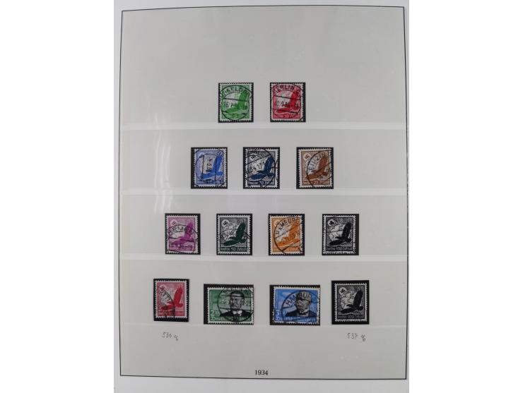 1900/45, reichhaltige gestempelte Sammlung, teils spezialisiert mit einigen Besonderheiten und Belegen, dabei u.a. Mi. 66, 30