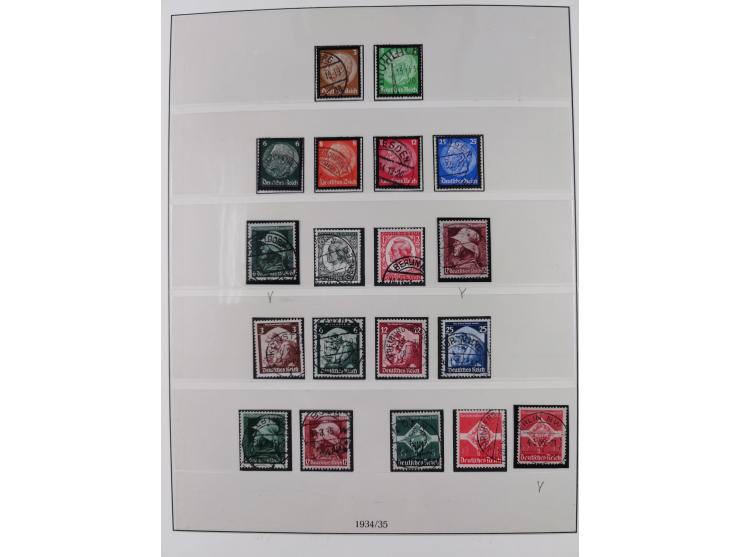 1900/45, reichhaltige gestempelte Sammlung, teils spezialisiert mit einigen Besonderheiten und Belegen, dabei u.a. Mi. 66, 30
