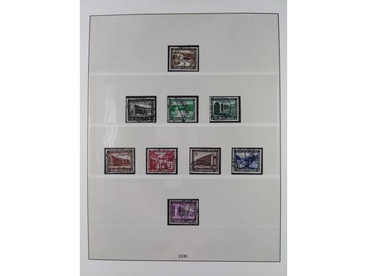 1900/45, reichhaltige gestempelte Sammlung, teils spezialisiert mit einigen Besonderheiten und Belegen, dabei u.a. Mi. 66, 30