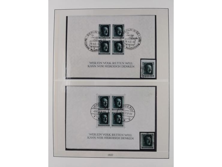 1900/45, reichhaltige gestempelte Sammlung, teils spezialisiert mit einigen Besonderheiten und Belegen, dabei u.a. Mi. 66, 30