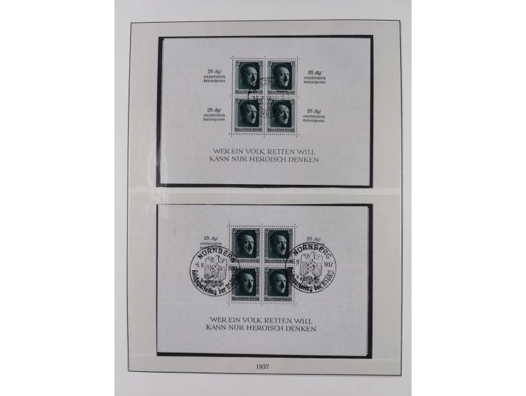 1900/45, reichhaltige gestempelte Sammlung, teils spezialisiert mit einigen Besonderheiten und Belegen, dabei u.a. Mi. 66, 30