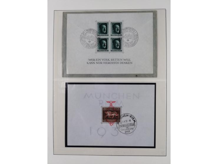 1900/45, reichhaltige gestempelte Sammlung, teils spezialisiert mit einigen Besonderheiten und Belegen, dabei u.a. Mi. 66, 30