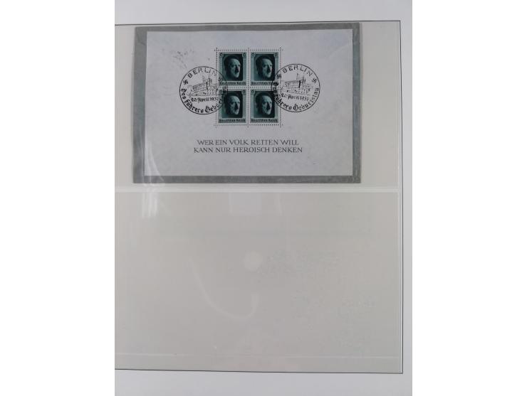 1900/45, reichhaltige gestempelte Sammlung, teils spezialisiert mit einigen Besonderheiten und Belegen, dabei u.a. Mi. 66, 30