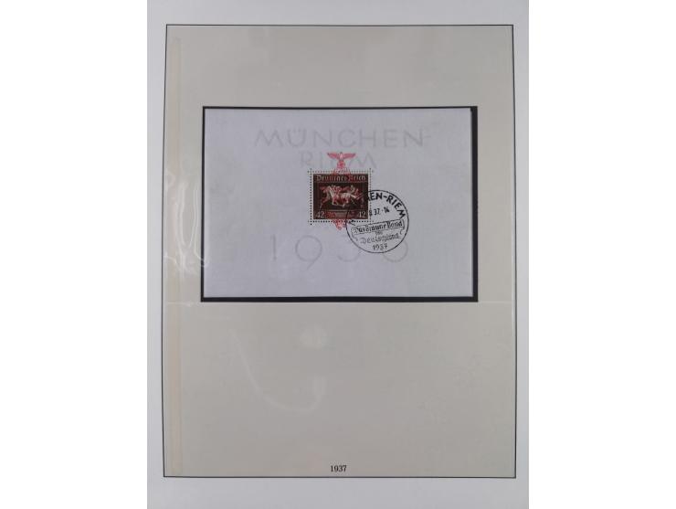 1900/45, reichhaltige gestempelte Sammlung, teils spezialisiert mit einigen Besonderheiten und Belegen, dabei u.a. Mi. 66, 30