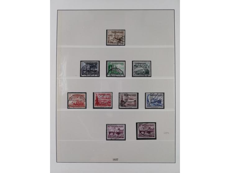 1900/45, reichhaltige gestempelte Sammlung, teils spezialisiert mit einigen Besonderheiten und Belegen, dabei u.a. Mi. 66, 30