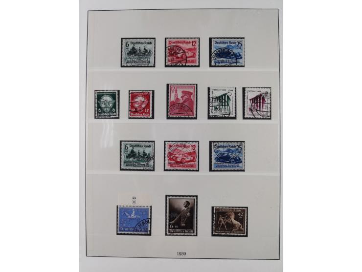 1900/45, reichhaltige gestempelte Sammlung, teils spezialisiert mit einigen Besonderheiten und Belegen, dabei u.a. Mi. 66, 30