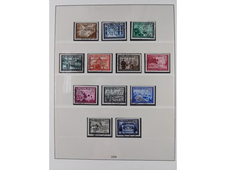 1900/45, reichhaltige gestempelte Sammlung, teils spezialisiert mit einigen Besonderheiten und Belegen, dabei u.a. Mi. 66, 30