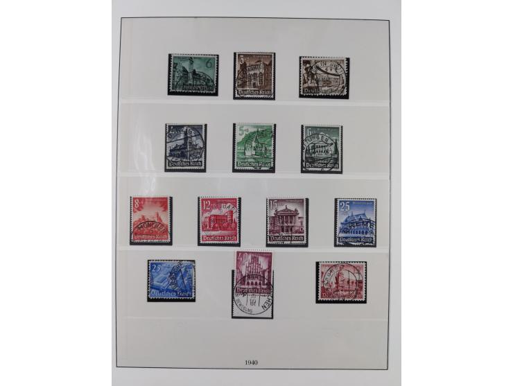 1900/45, reichhaltige gestempelte Sammlung, teils spezialisiert mit einigen Besonderheiten und Belegen, dabei u.a. Mi. 66, 30