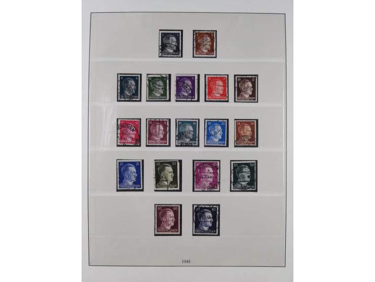 1900/45, reichhaltige gestempelte Sammlung, teils spezialisiert mit einigen Besonderheiten und Belegen, dabei u.a. Mi. 66, 30