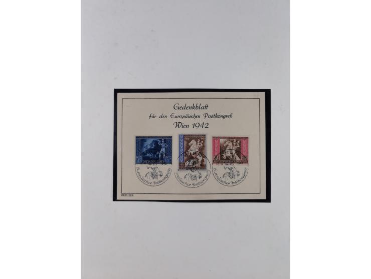 1900/45, reichhaltige gestempelte Sammlung, teils spezialisiert mit einigen Besonderheiten und Belegen, dabei u.a. Mi. 66, 30
