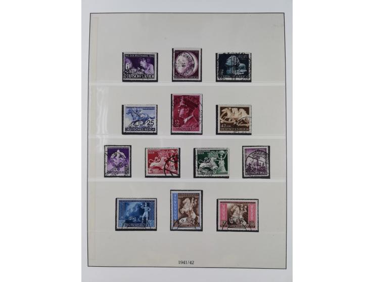1900/45, reichhaltige gestempelte Sammlung, teils spezialisiert mit einigen Besonderheiten und Belegen, dabei u.a. Mi. 66, 30