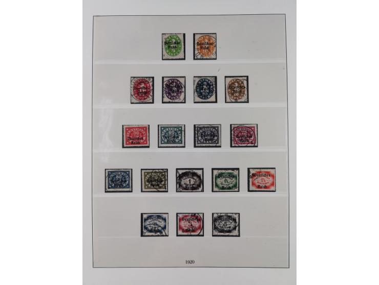 1900/45, reichhaltige gestempelte Sammlung, teils spezialisiert mit einigen Besonderheiten und Belegen, dabei u.a. Mi. 66, 30