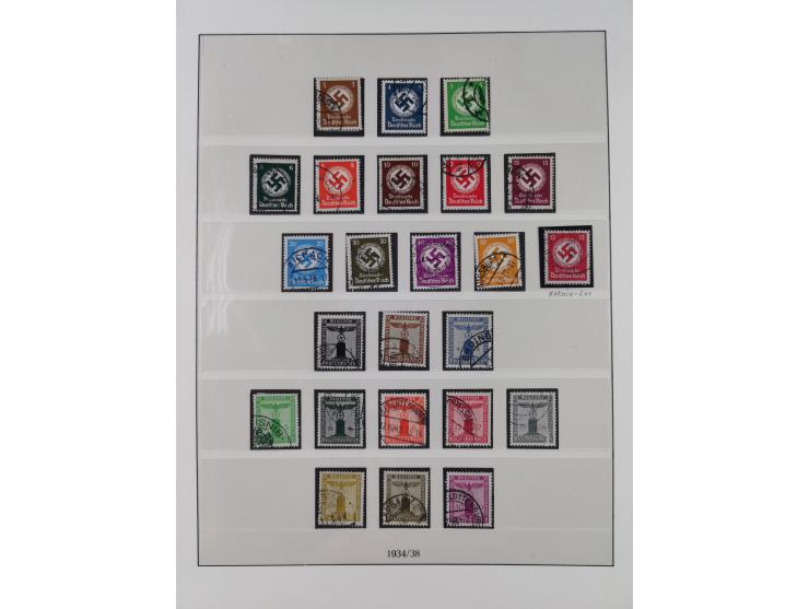 1900/45, reichhaltige gestempelte Sammlung, teils spezialisiert mit einigen Besonderheiten und Belegen, dabei u.a. Mi. 66, 30