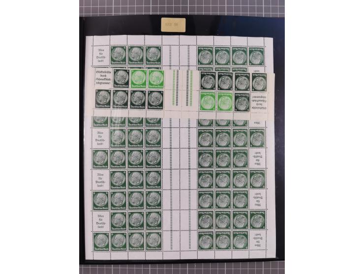 1933/45, postfrische und ganz wenig ungebrauchte Sammlung, in den Hauptnummern offensichtlich komplett