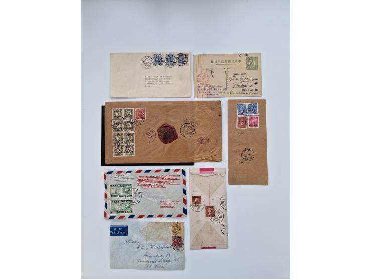 1926/49 (ca.), Chinese Republic specialized accumulation of around 120 covers and cards, including Postage Dues, noted a weal