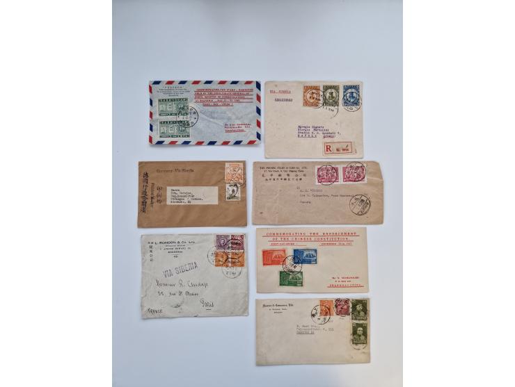 1926/49 (ca.), Chinese Republic specialized accumulation of around 120 covers and cards, including Postage Dues, noted a weal