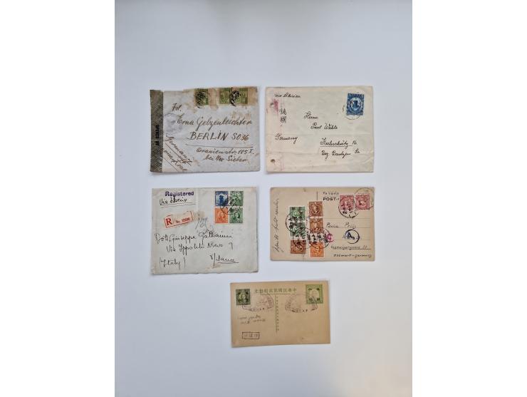 1926/49 (ca.), Chinese Republic specialized accumulation of around 120 covers and cards, including Postage Dues, noted a weal