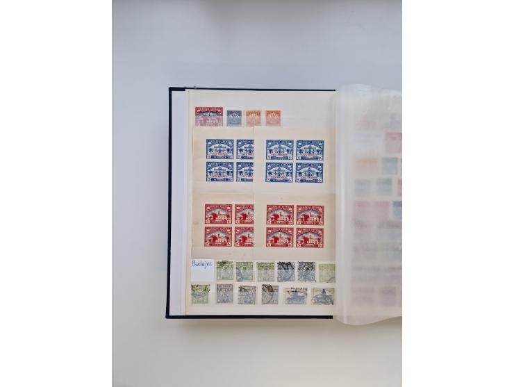 1850/2000, collection in 4 KABE albums and 2 stockbooks, including local stamps, etc.