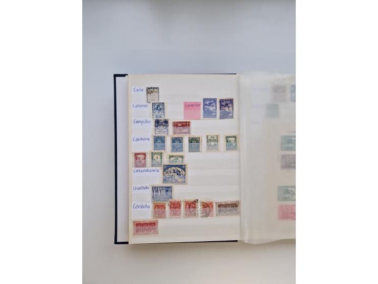 1850/2000, collection in 4 KABE albums and 2 stockbooks, including local stamps, etc.