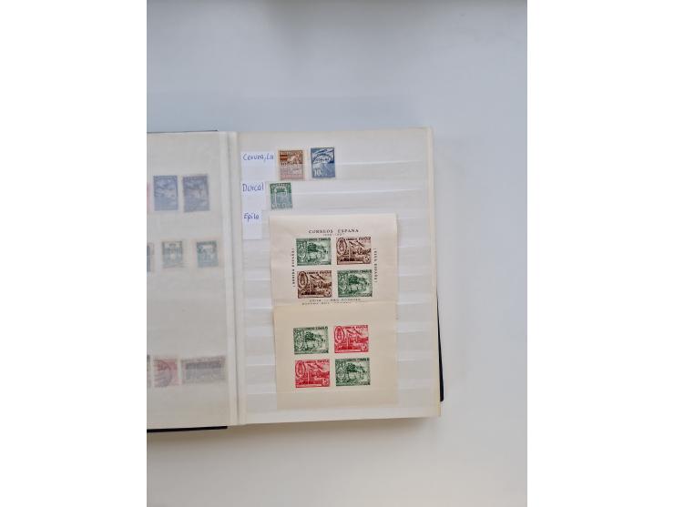 1850/2000, collection in 4 KABE albums and 2 stockbooks, including local stamps, etc.