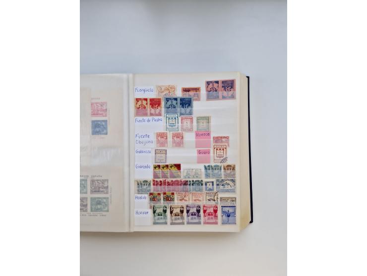 1850/2000, collection in 4 KABE albums and 2 stockbooks, including local stamps, etc.