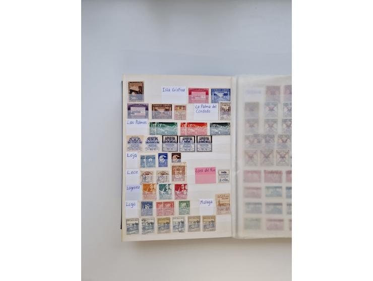 1850/2000, collection in 4 KABE albums and 2 stockbooks, including local stamps, etc.