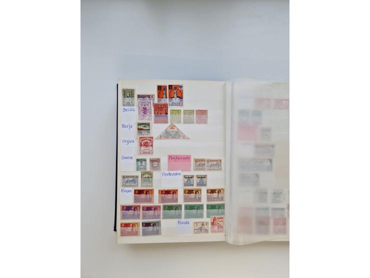 1850/2000, collection in 4 KABE albums and 2 stockbooks, including local stamps, etc.