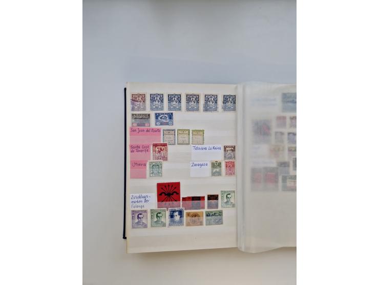 1850/2000, collection in 4 KABE albums and 2 stockbooks, including local stamps, etc.