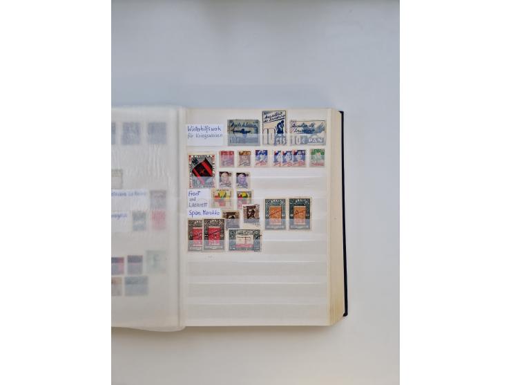 1850/2000, collection in 4 KABE albums and 2 stockbooks, including local stamps, etc.